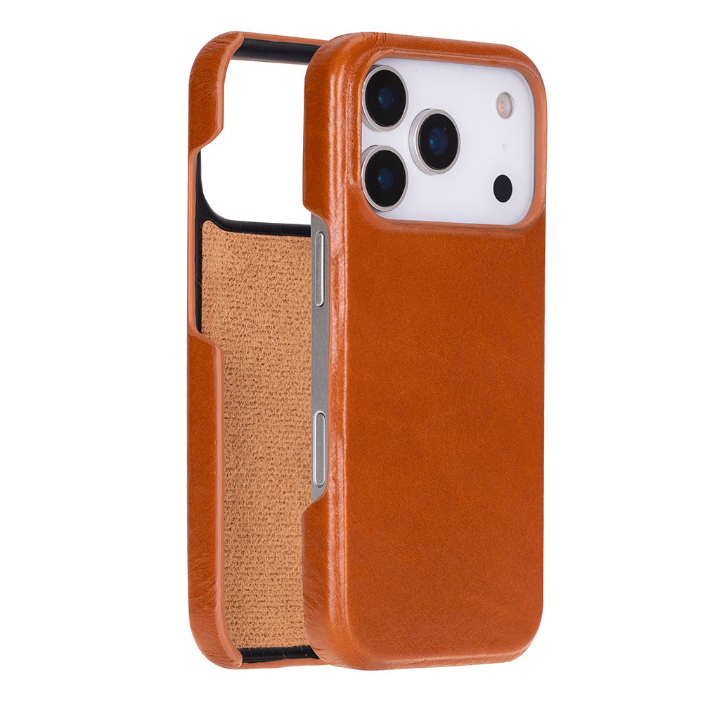 iPhone 17 Pro (6.3") Ultimate Jacket Echtleder Dünne Hülle
