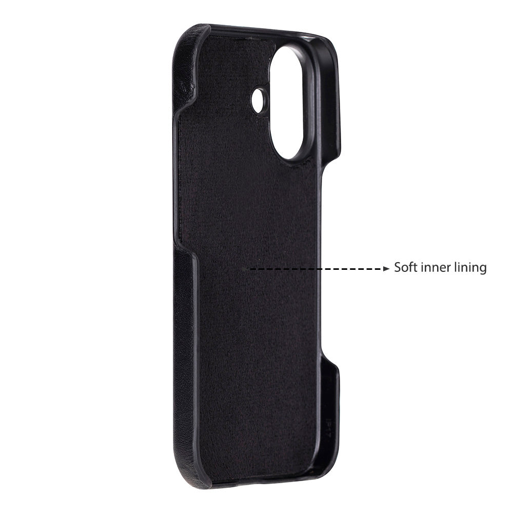 iPhone 17 (6.3") Ultimate Jacket Echtleder Dünne Hülle