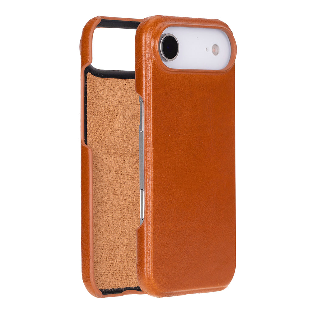 iPhone 17 Air (6.9") Ultimate Jacket Echtleder Dünne Hülle
