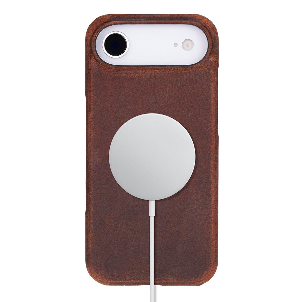 iPhone 17 Air (6.9") Ultimate Jacket Echtleder Dünne Hülle
