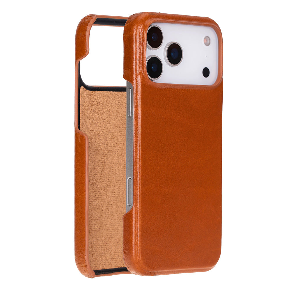 iPhone 17 Pro Max (6.9") Ultimate Jacket Echtleder Dünne Hülle