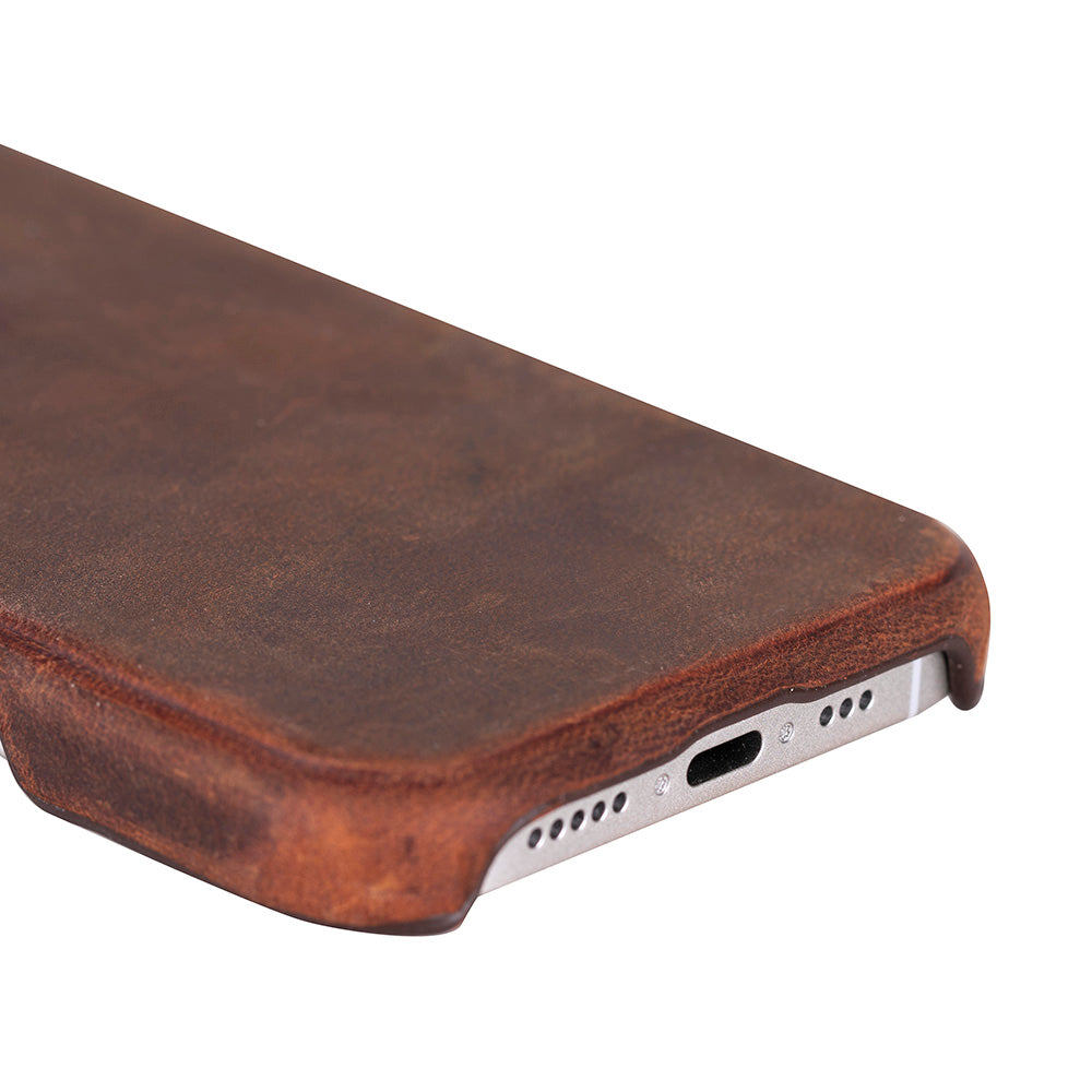 iPhone 17 Pro (6.3") Ultimate Jacket Echtleder Dünne Hülle