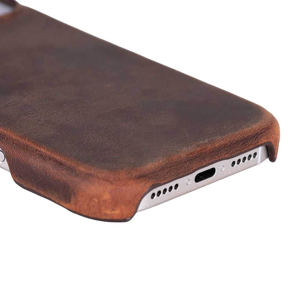 iPhone 17 (6.3") Ultimate Jacket Echtleder Dünne Hülle
