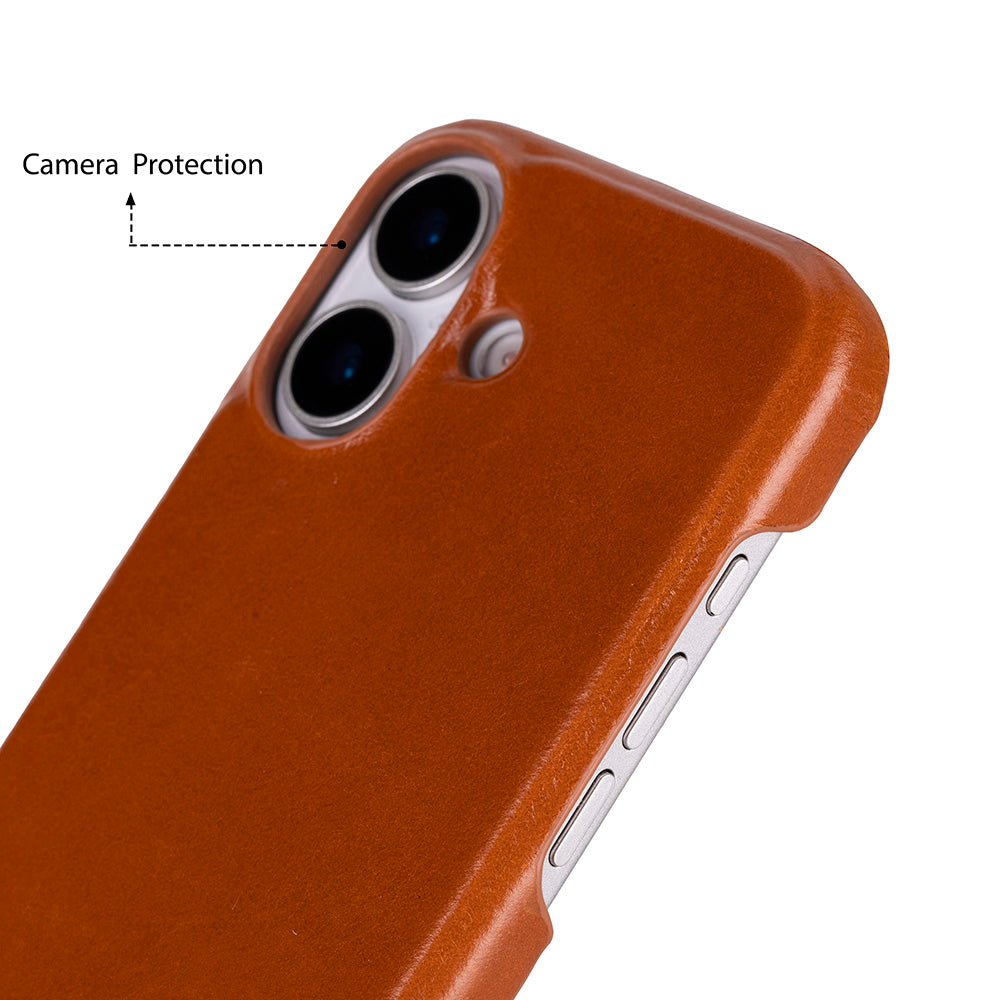iPhone 17 (6.3") Ultimate Jacket Echtleder Dünne Hülle