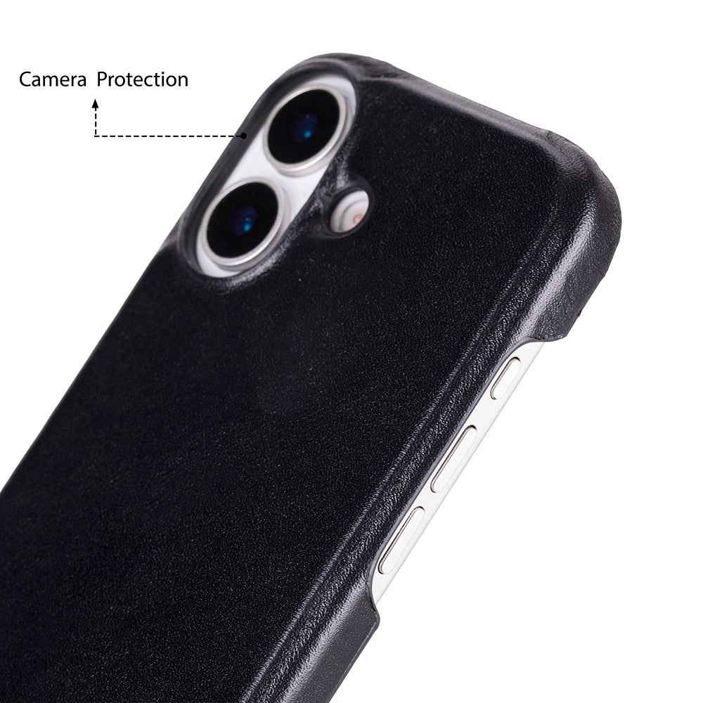 iPhone 17 (6.3") Ultimate Jacket Echtleder Dünne Hülle