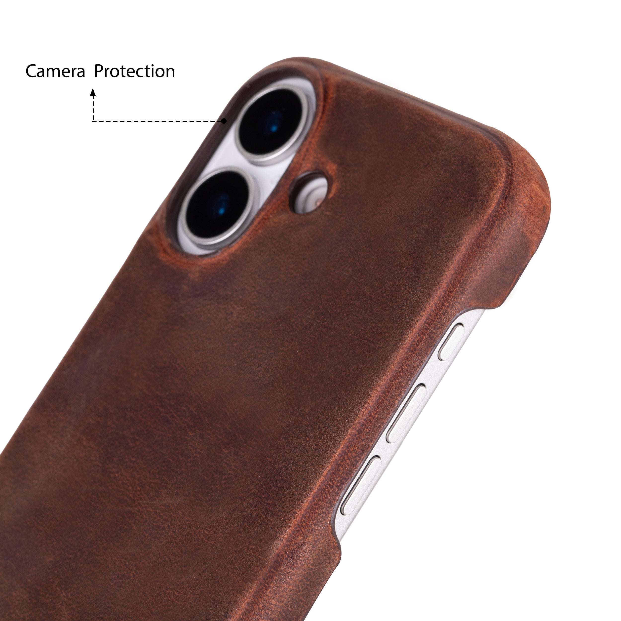 iPhone 17 (6.3") Ultimate Jacket Echtleder Dünne Hülle