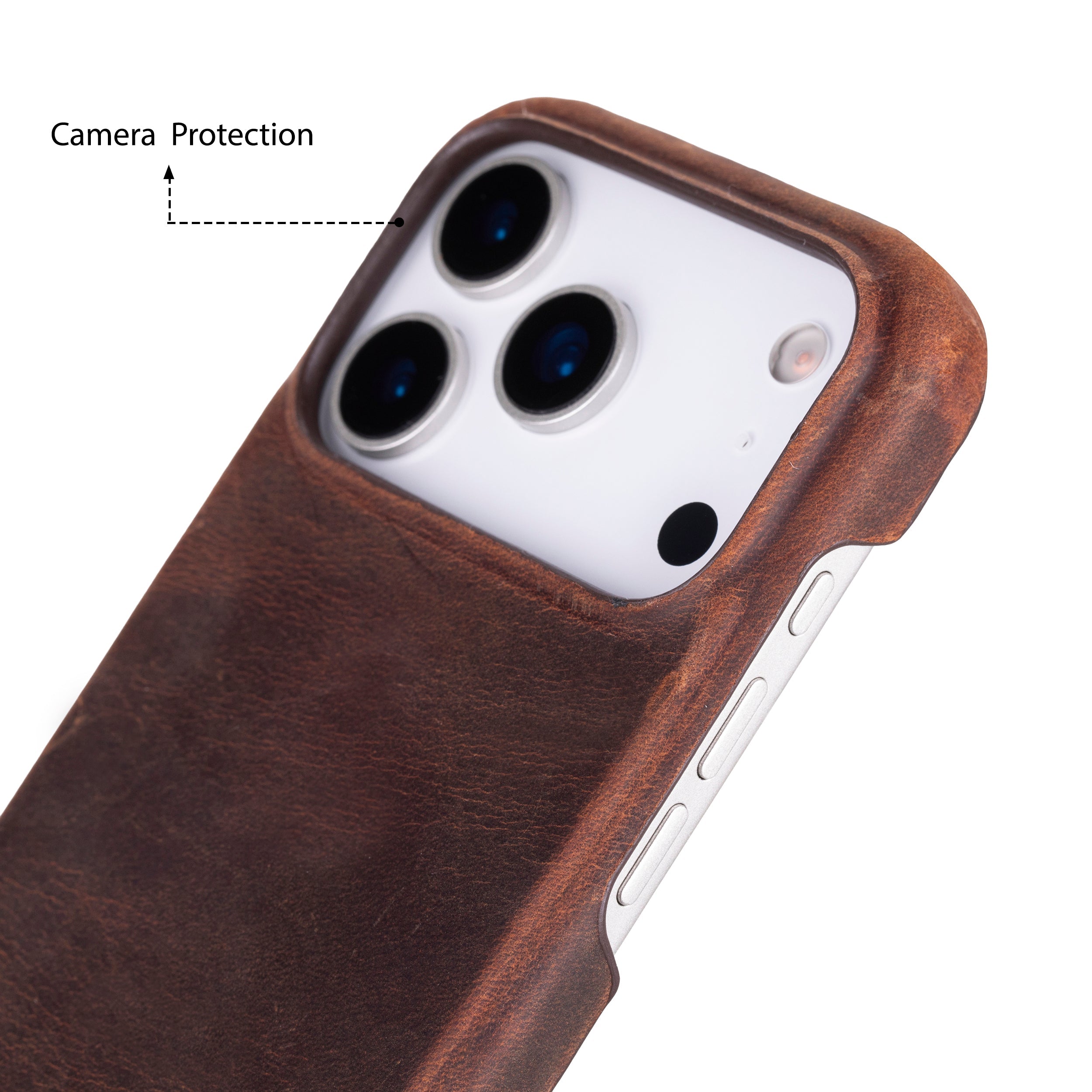 iPhone 17 Pro (6.3") Ultimate Jacket Echtleder Dünne Hülle