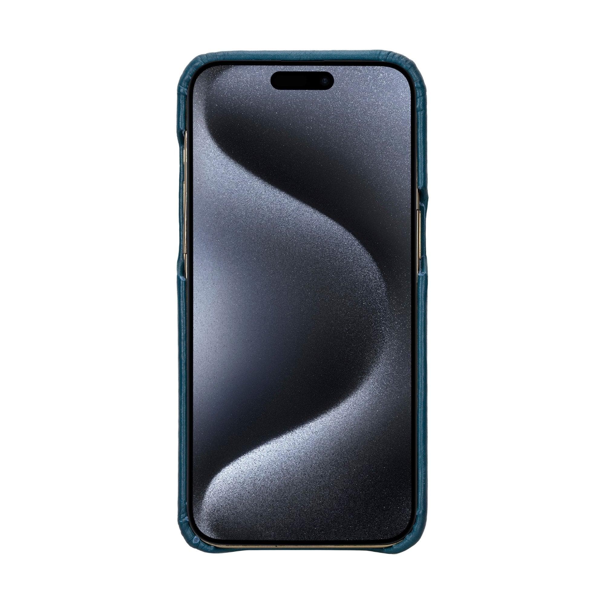 Apple iPhone 15 Series Full Leather Coating Back Cover Bouletta LTD