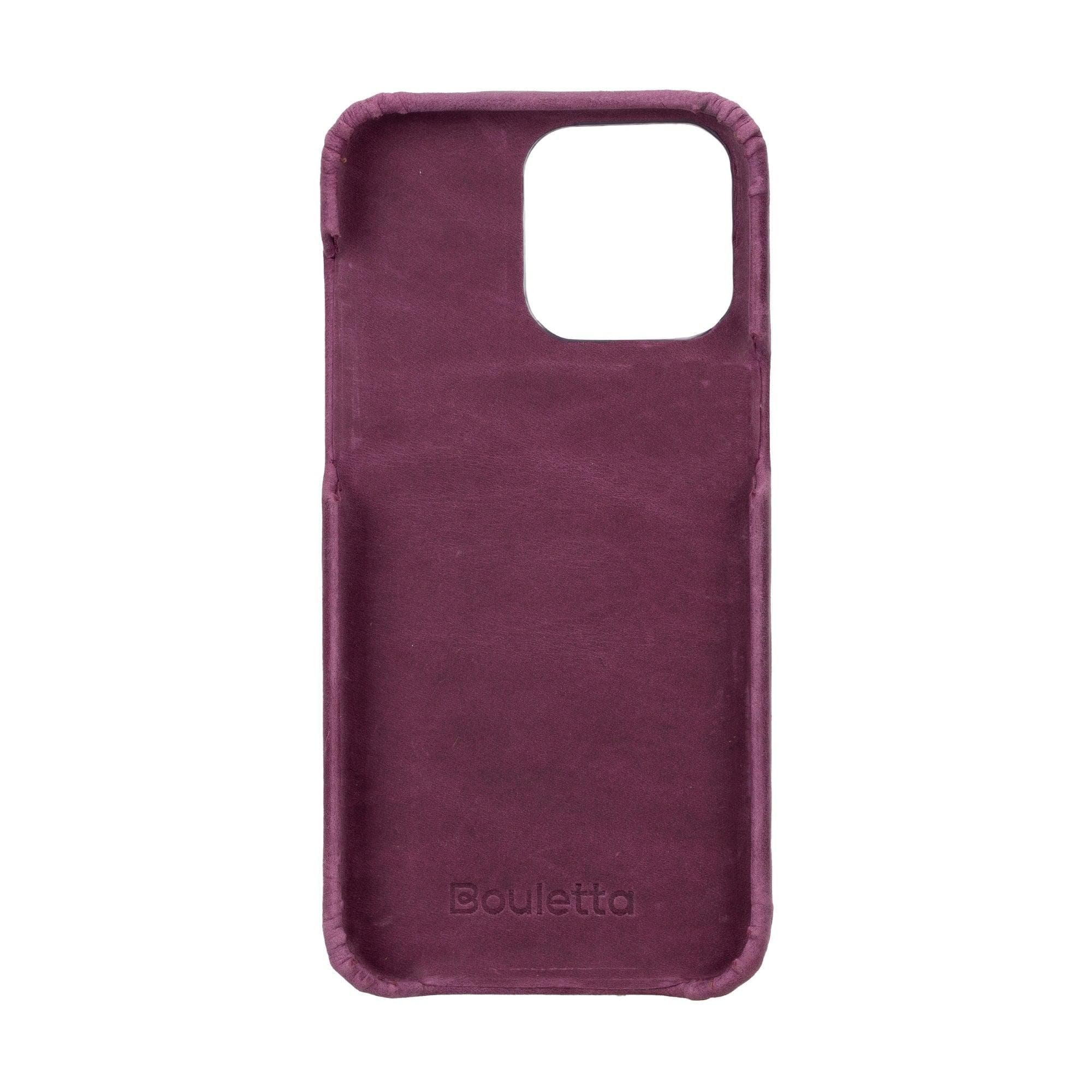 Apple iPhone 15 Series Full Leather Coating Back Cover Bouletta LTD