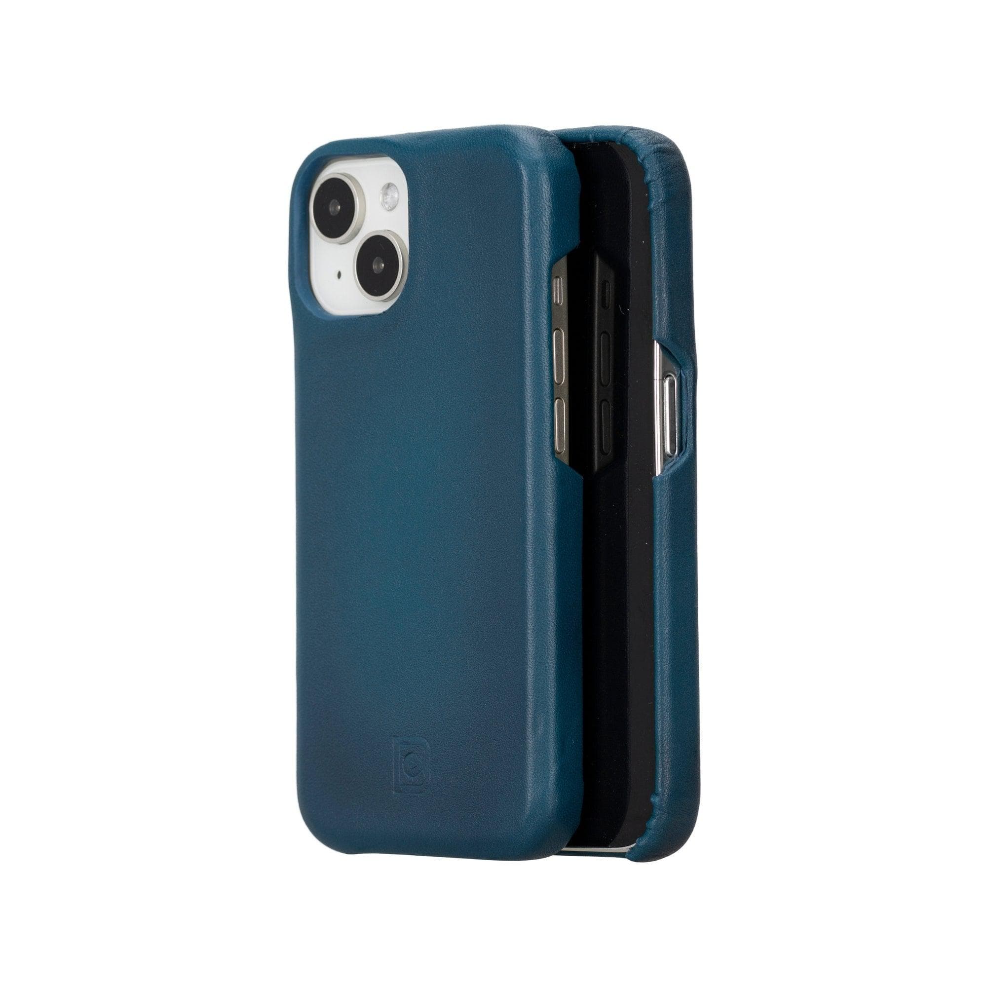 Apple iPhone 15 Series Full Leather Coating Back Cover Bouletta LTD