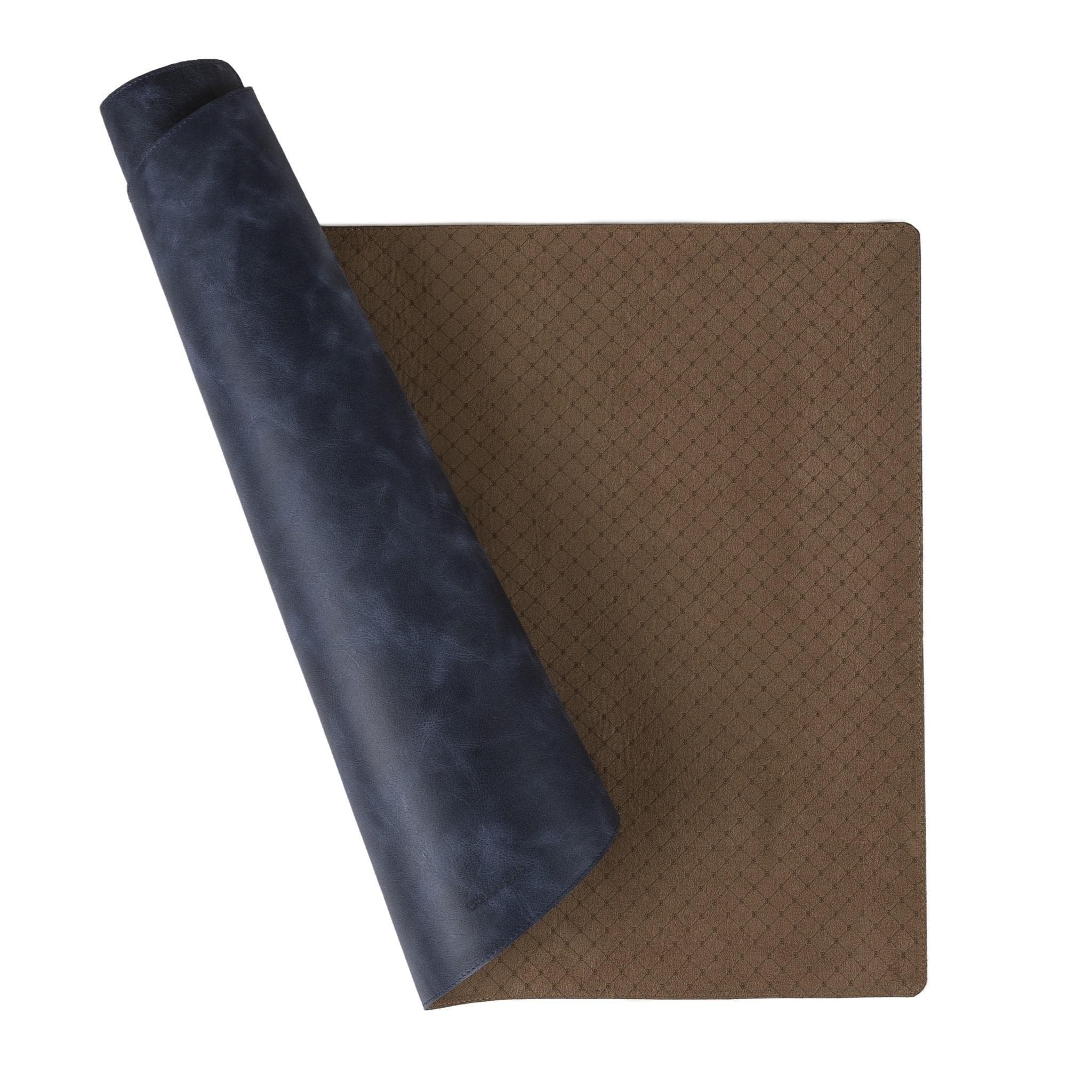 Customizable Full Grain Leather Desk Mat Bouletta LTD