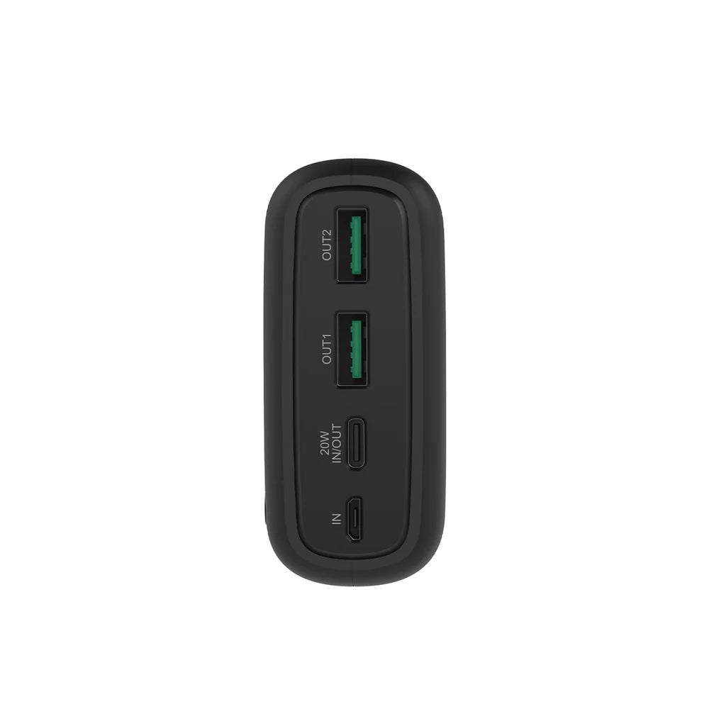 Rixus RXPB38B Powerbank 30.000mAh mit 20W Schnellladefunktion
