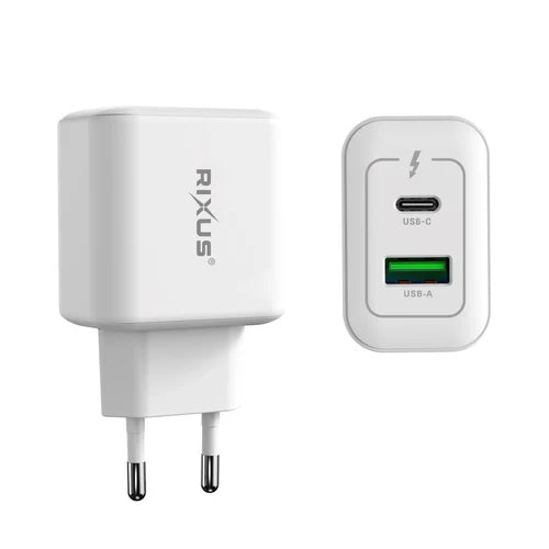 Universal 20W USB-C & USB-A Schnellladegerät Adapter