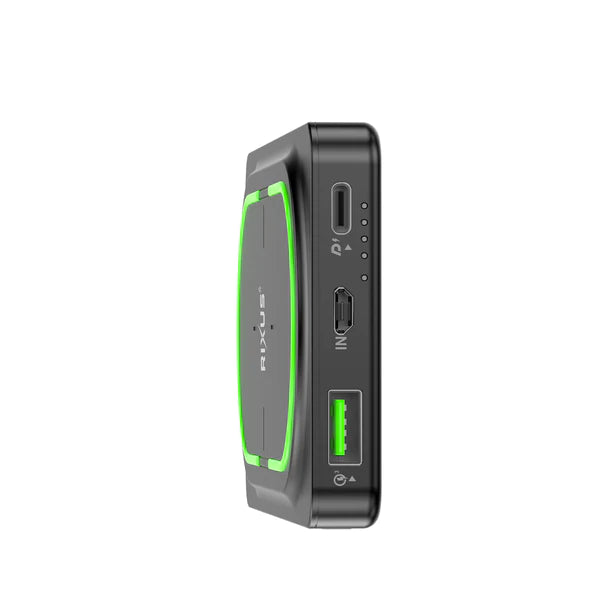 RIXUS RXPB80 DRAHTLOSE PD POWERBANK 10000MAH SCHWARZ