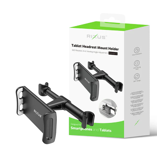 Rixus RXHW13 Tablet Headrest Mount Holder