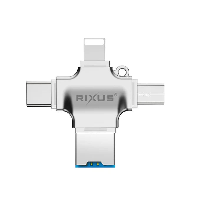 Rixus RXCR4 4-in-1 Multifunktions-Kartenleser