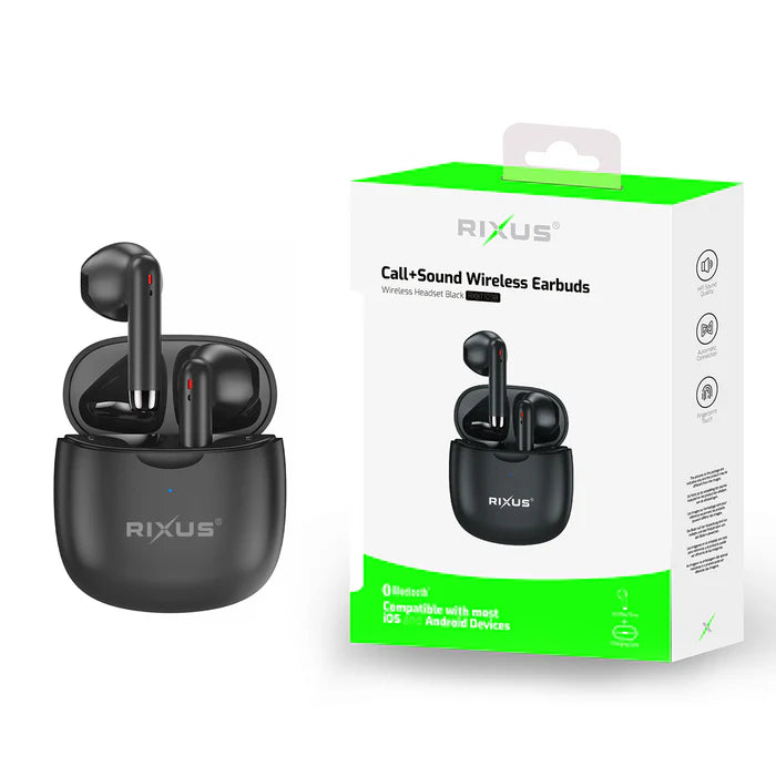 RIXUS Call+Sound Wireless Earbuds - Hochleistungs-Bluetooth-Kopfhörer