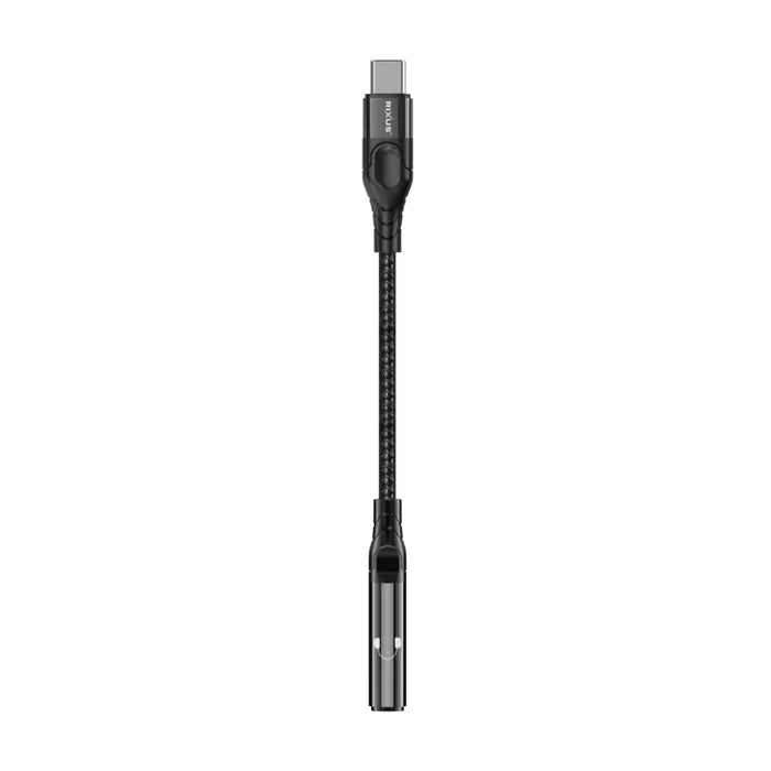 Rixus RXMU36C USB-C auf 3,5 mm Audio-Adapter – Universelle Klangkompatibilität