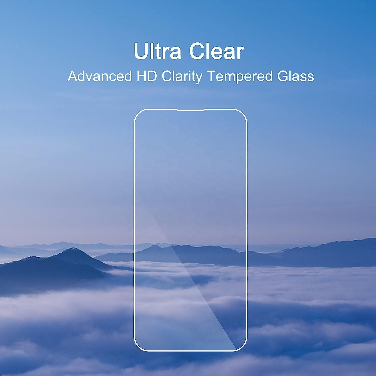 Panzerfolie Echt Schutzglas 9H Clear HD für iPhone