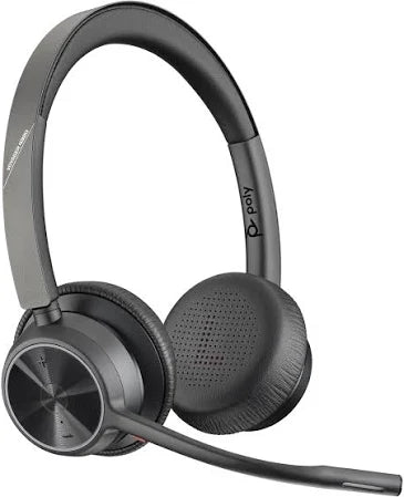 Plantronics Poly Voyager 4320 UC – Kabelloses Stereo-Headset