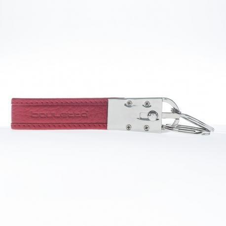 Flexible Leder Schlüsselanhänger Floater Rot