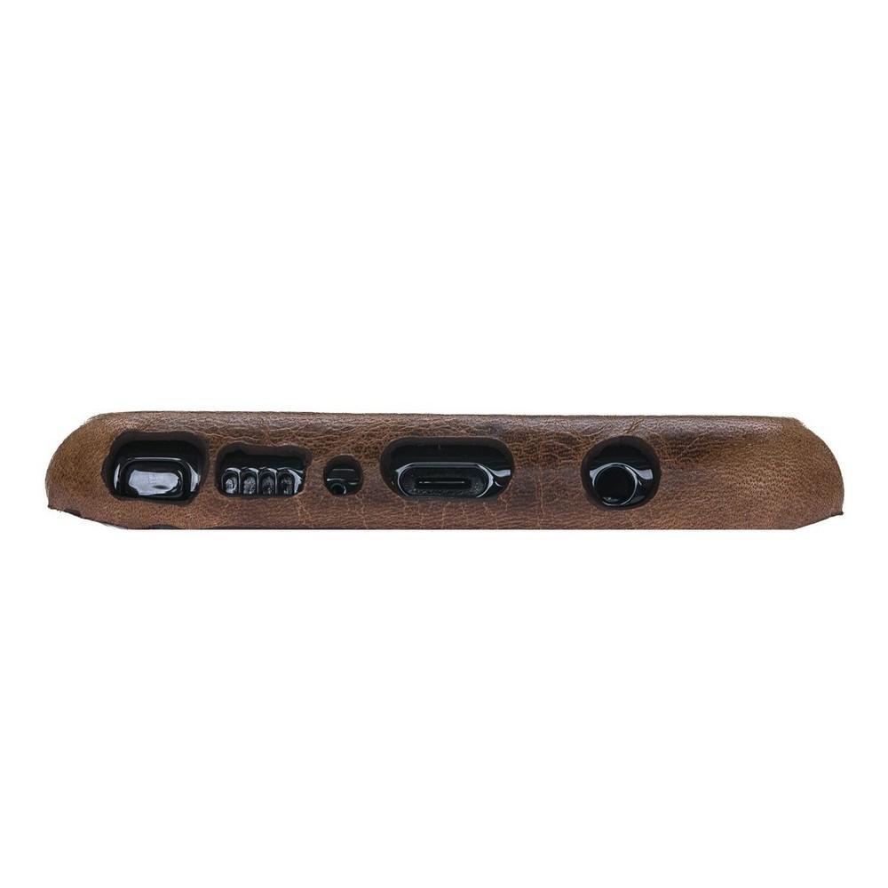 Ultra Abdeckung Snap On Back Cover für Samsung Note 9 Pflanzlich Licht Braun