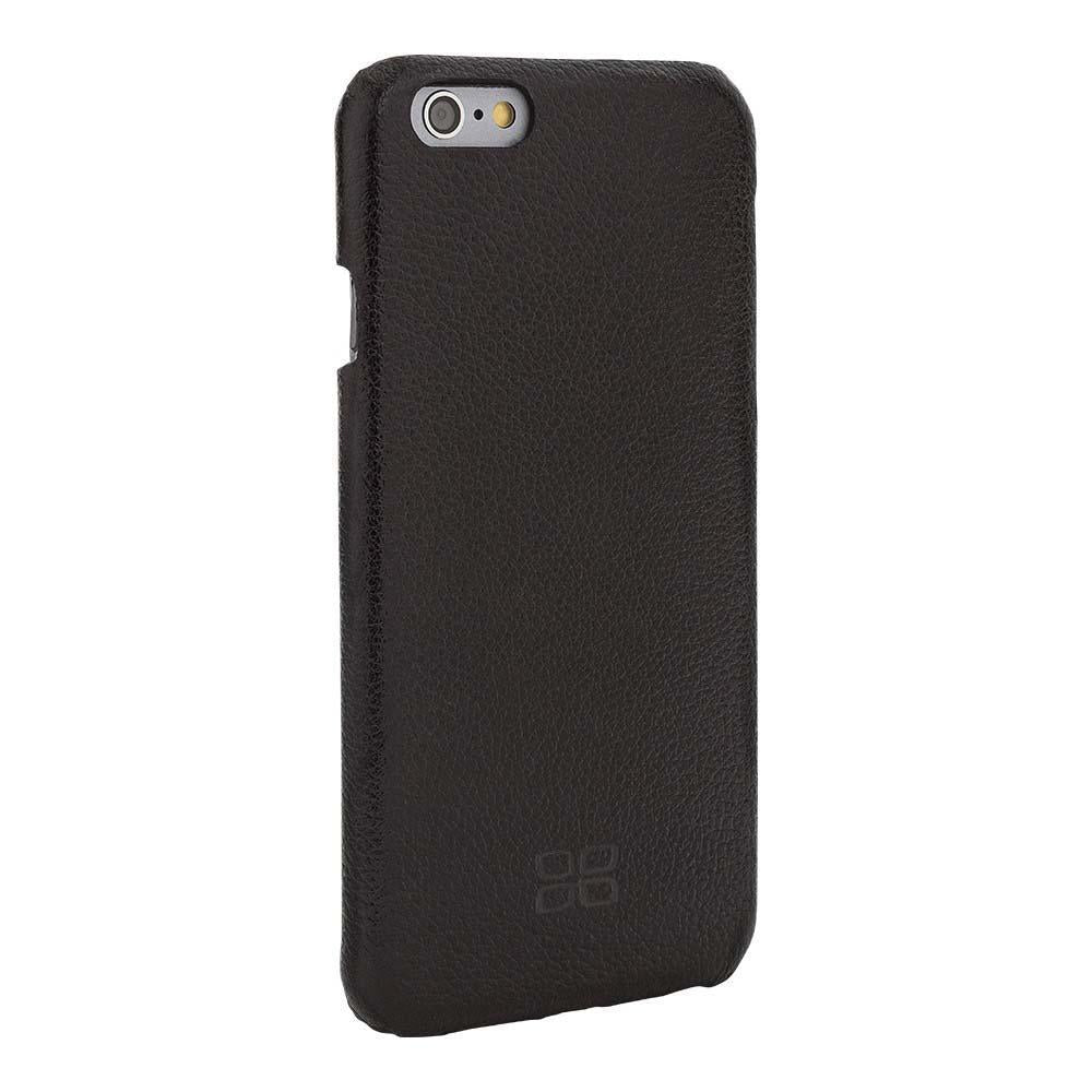 Ultimative Jacke Leder Telefon Kasten Apple iPhone 6 / 6S Rolex Schwarz