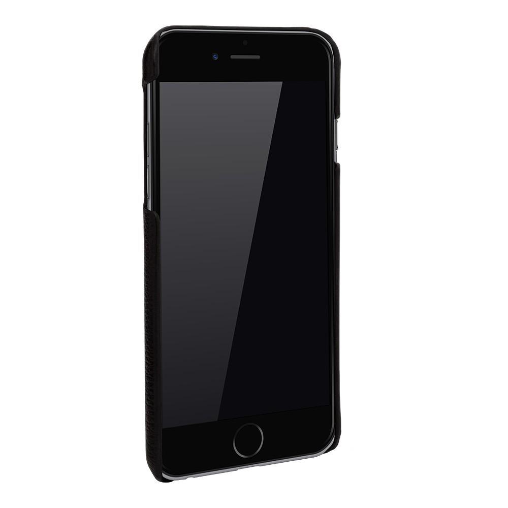 Ultimative Jacke Leder Telefon Kasten Apple iPhone 6 / 6S Rolex Schwarz