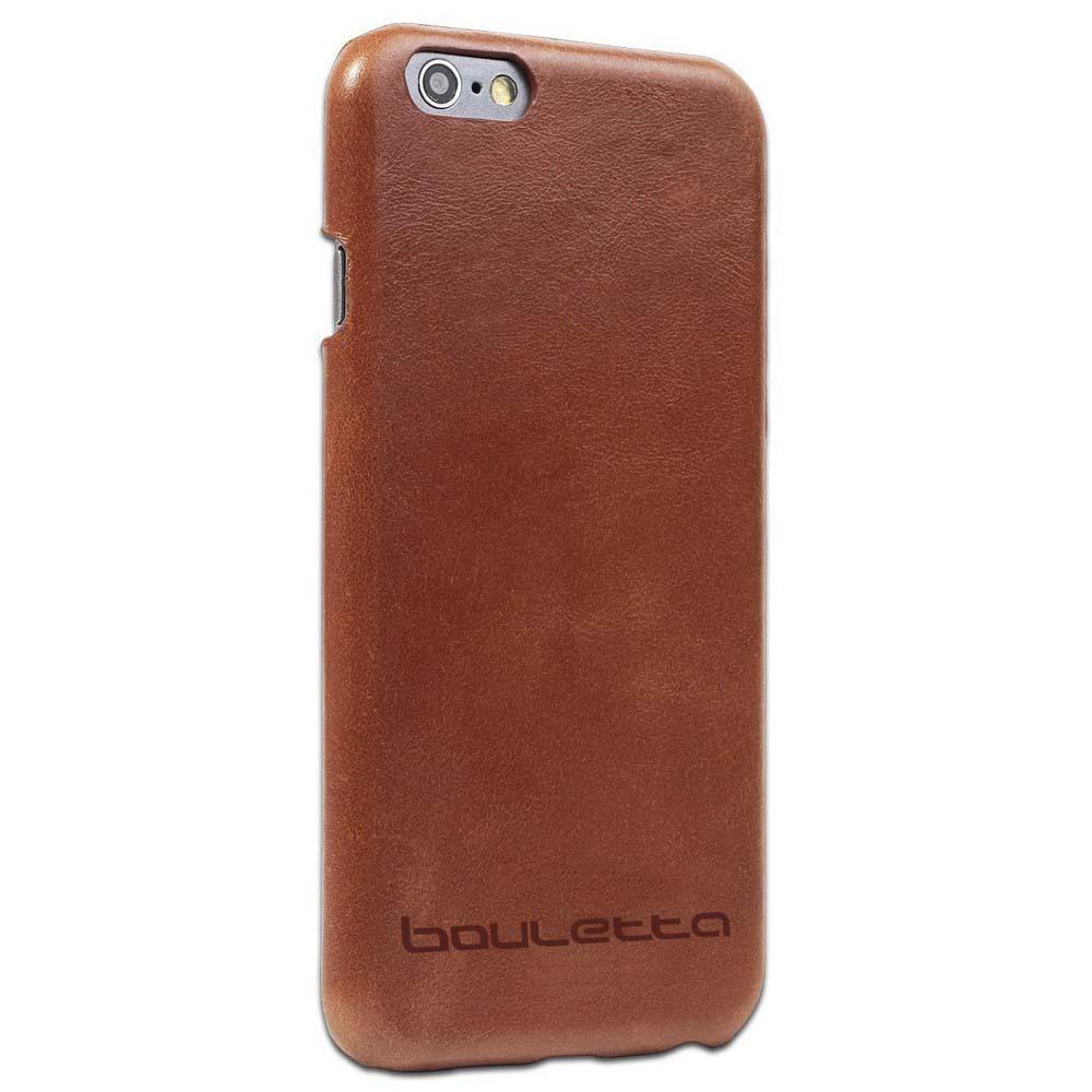 Ultimative Jacke Leder Telefon Kasten Apple iPhone 6 / 6S Rustikal Bräunen