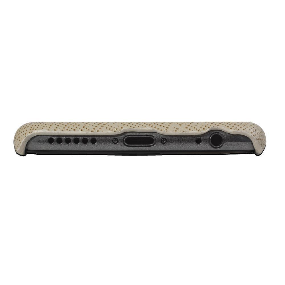 Ultimative Jacke Leder Telefon Kasten Apple iPhone 6 / 6S Saffiano Grau