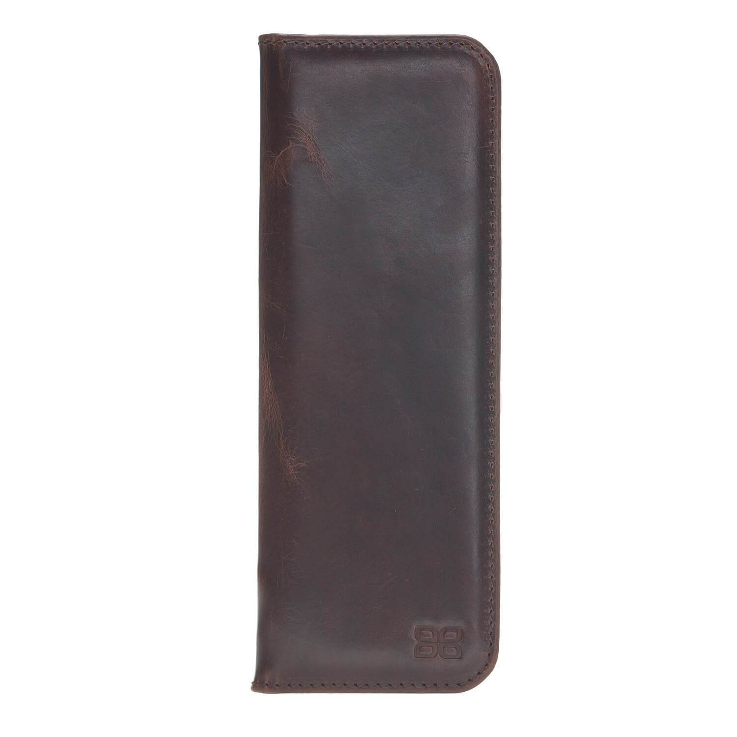 Märchen Leder Federmäppchen - Vegetal Bordeaux