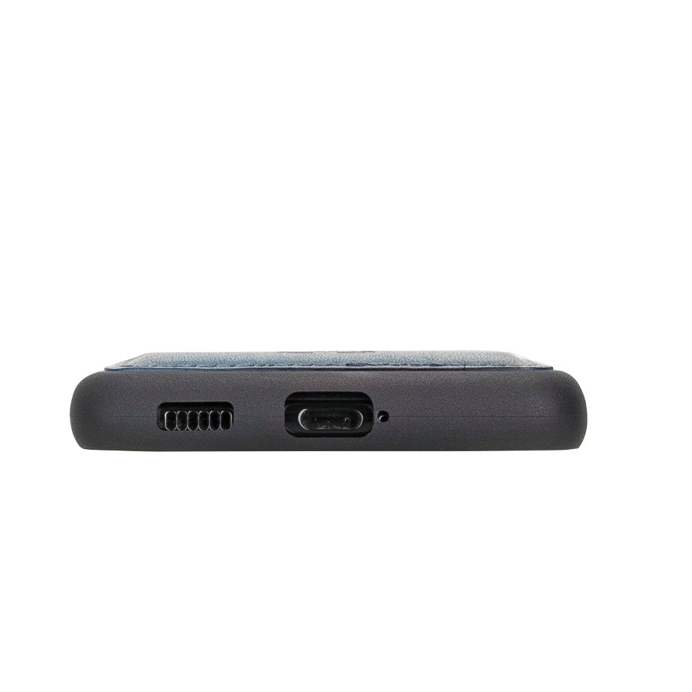 Samsung Galaxy S21 Serie Bouletta Flex Cover Lederhülle mit Kartenhalter