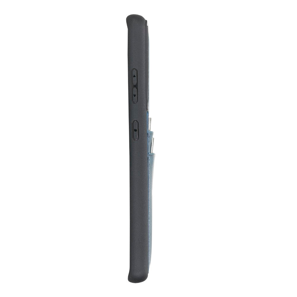 Samsung Galaxy S21 Serie Bouletta Flex Cover Lederhülle mit Kartenhalter