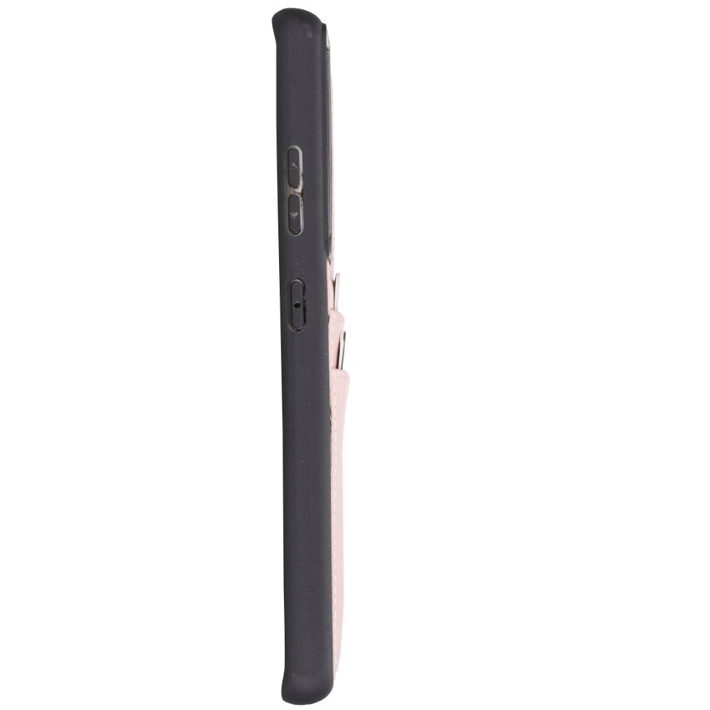 Samsung Galaxy S21 Serie Bouletta Flex Cover Lederhülle mit Kartenhalter
