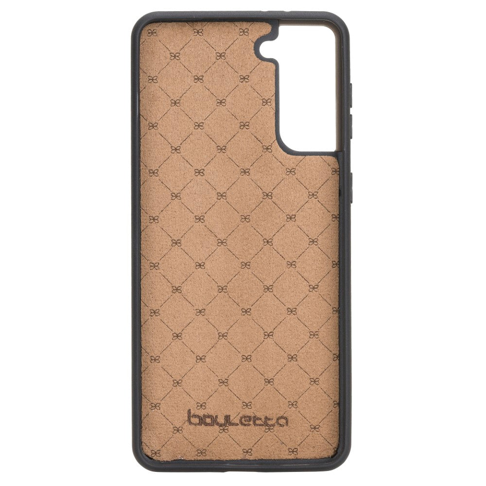 Samsung Galaxy S21 Serie Bouletta Flex Cover Lederhülle mit Kartenhalter