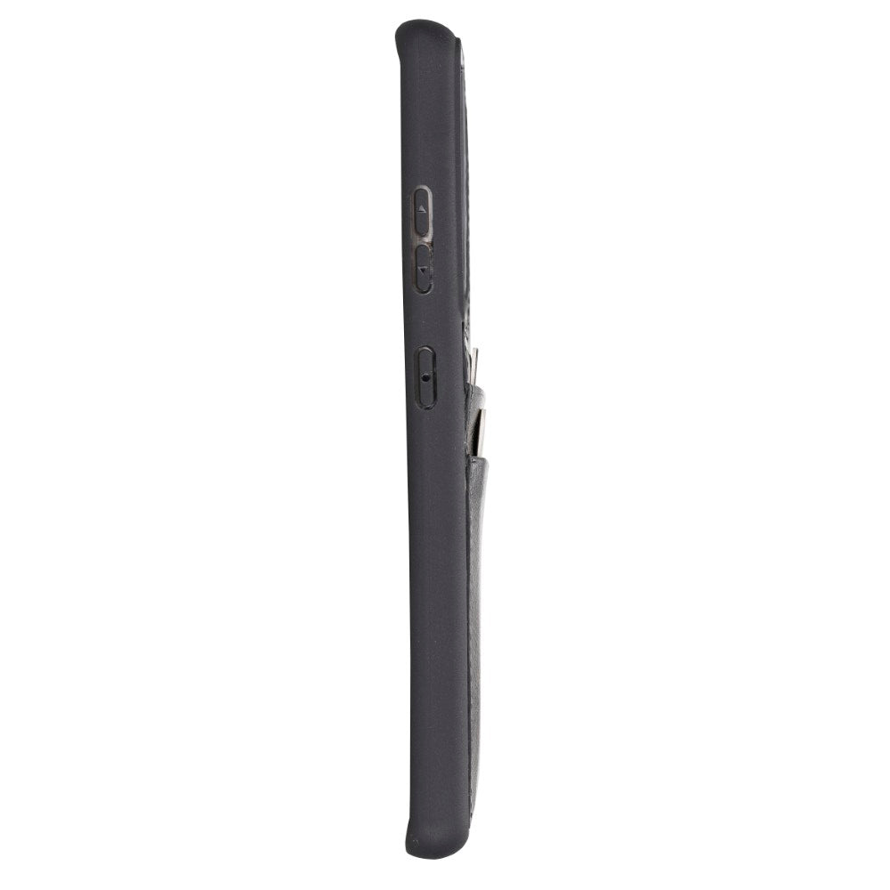 Samsung Galaxy S21 Serie Bouletta Flex Cover Lederhülle mit Kartenhalter