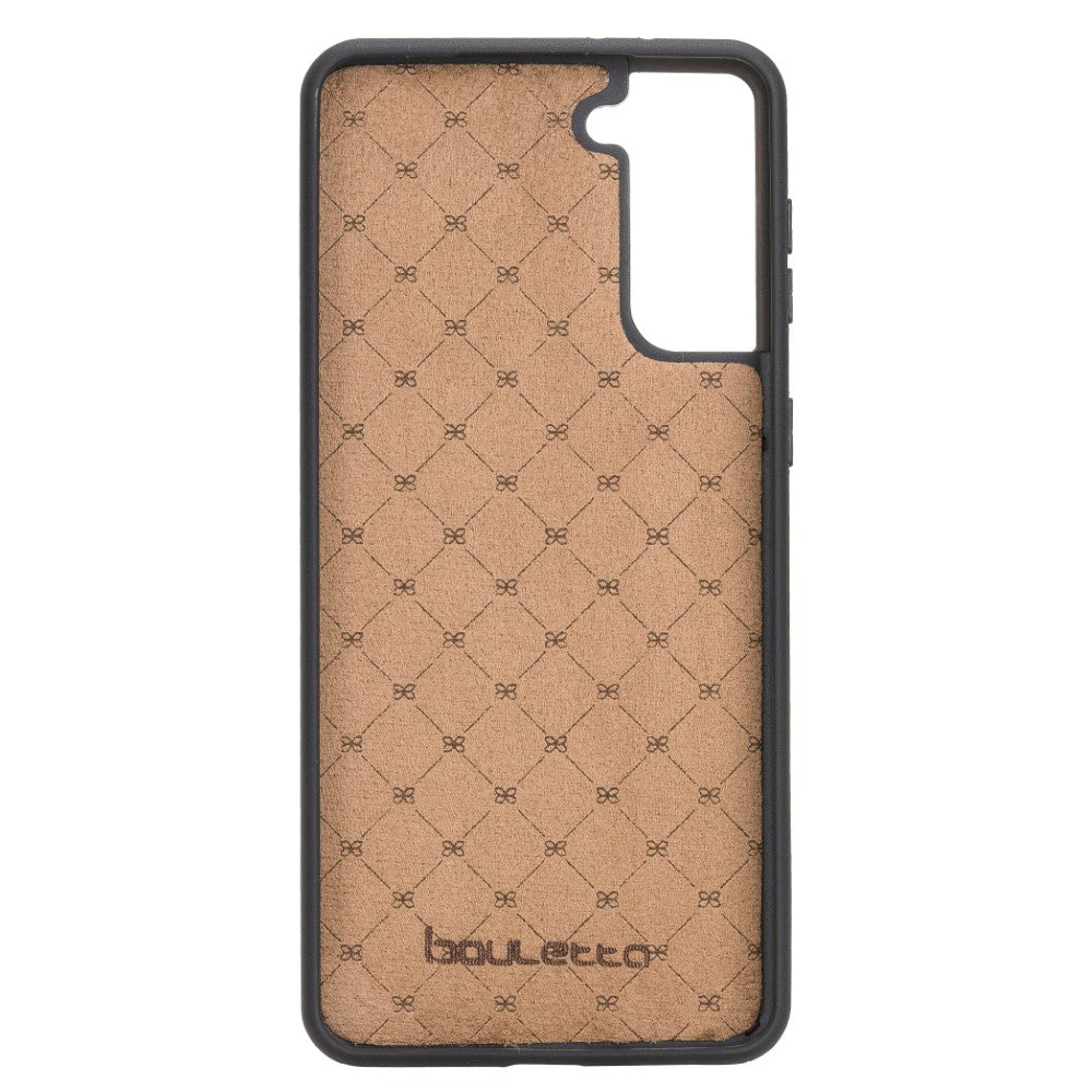 Samsung Galaxy S21 Serie Bouletta Flex Cover Lederhülle mit Kartenhalter