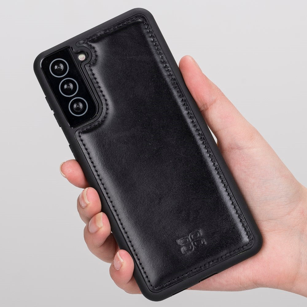 Samsung Galaxy S21 Serie Bouletta Flex Cover Lederhülle