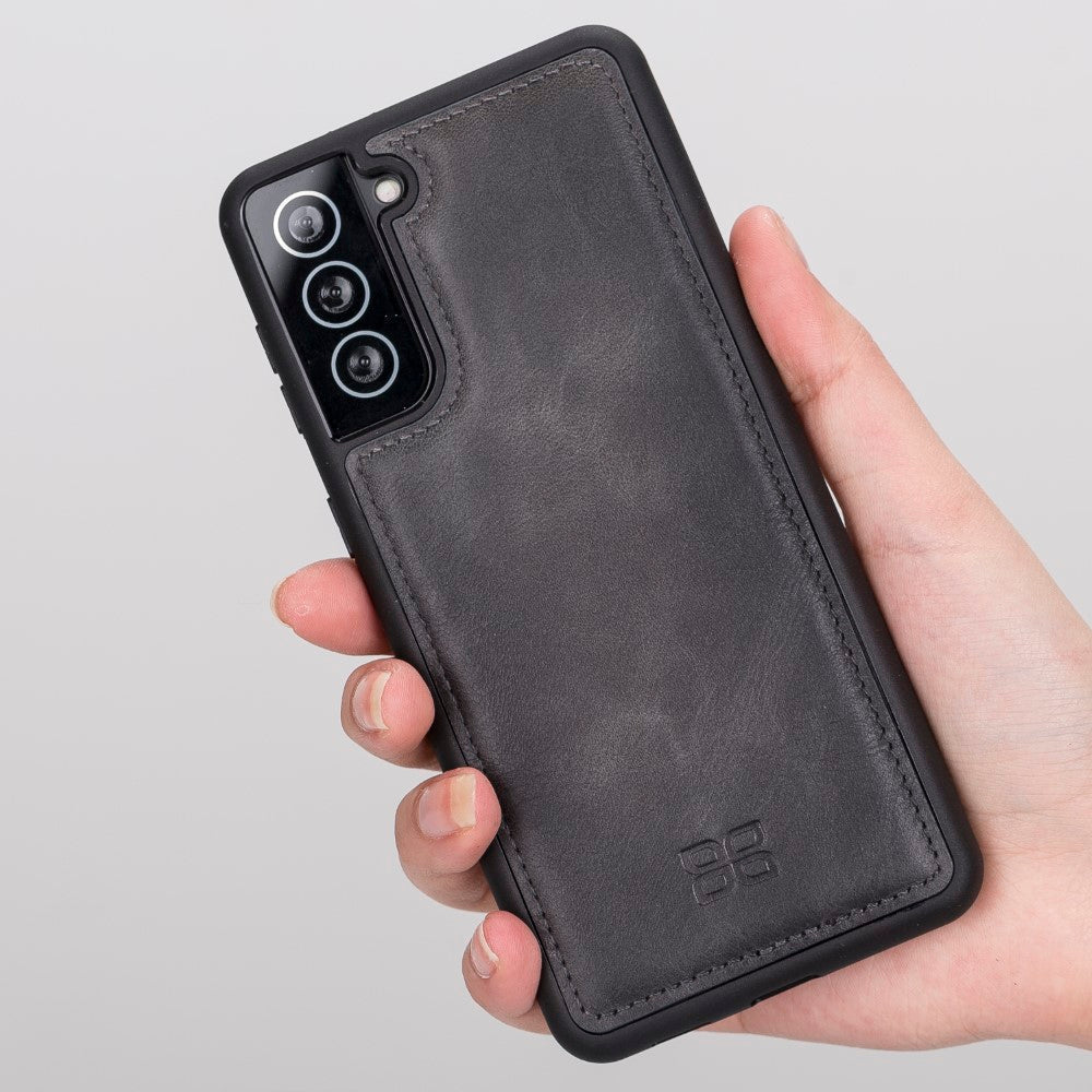 Samsung Galaxy S21 Serie Bouletta Flex Cover Lederhülle