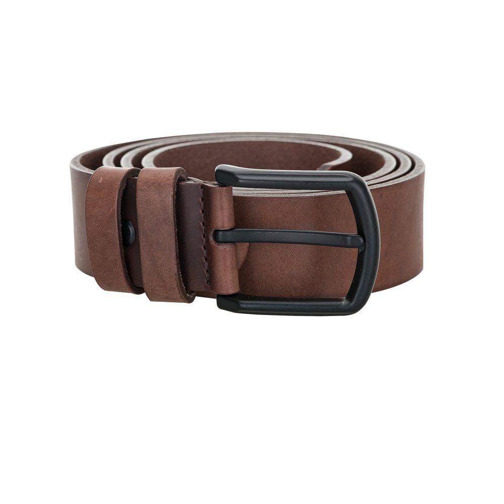 Frank Full Grain Leather Belt | Handmade & Genuine - Brown