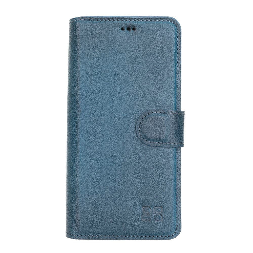 Premium Leder Wallet Etui für Samsung Galaxy S21 Serie