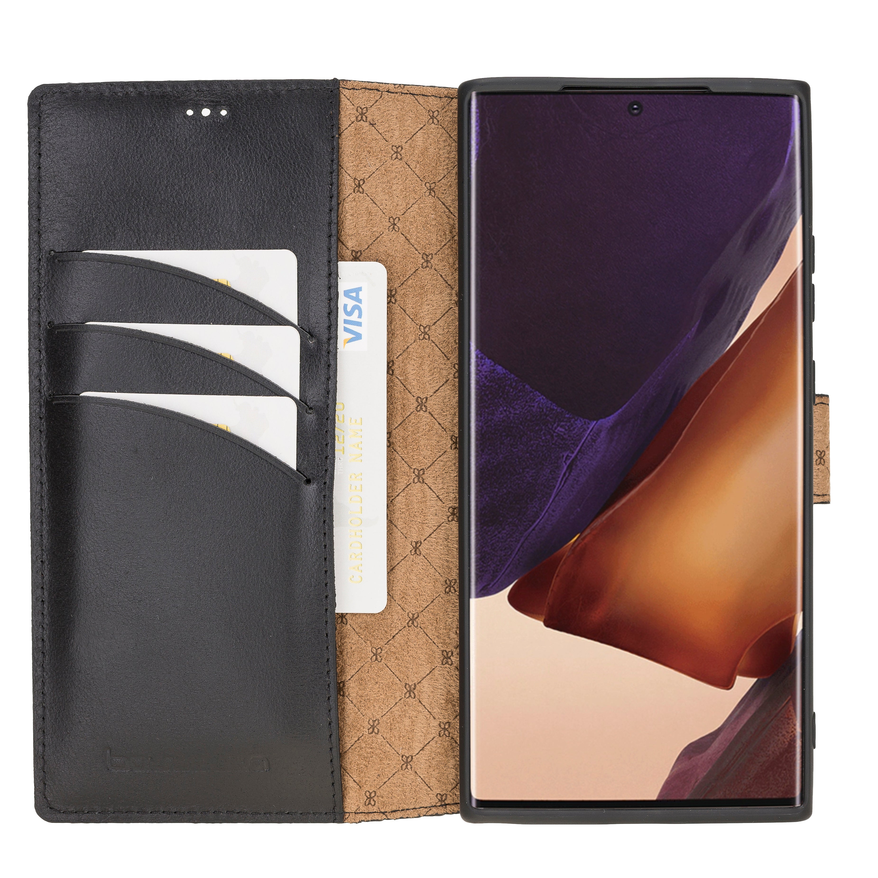 Wallet Folie Lederhülle für Samsung Note 20 Series