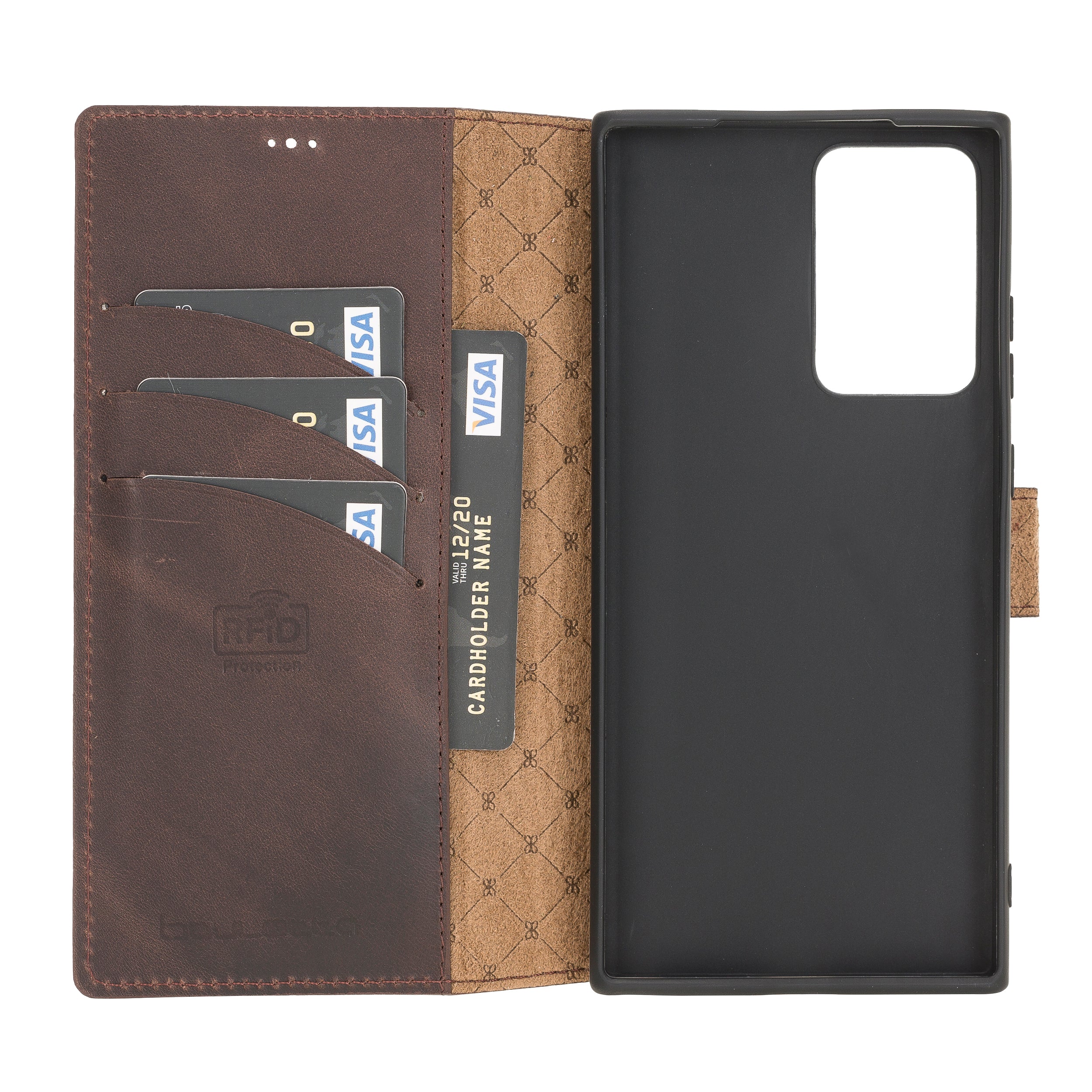 Wallet Folie Lederhülle für Samsung Note 20 Series