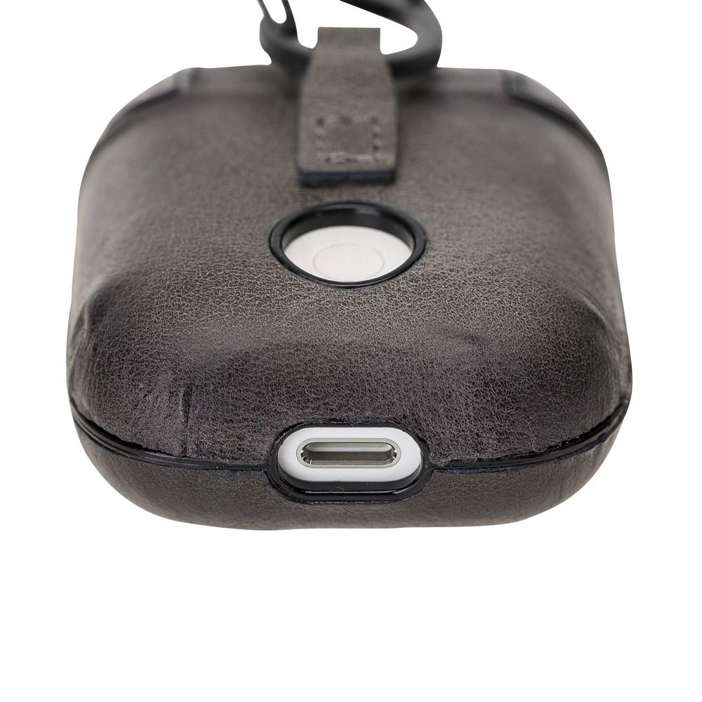 Accessories JUPP Hooked AirPods Leather Case - Tiguan Tan with Effect Bouletta Shop