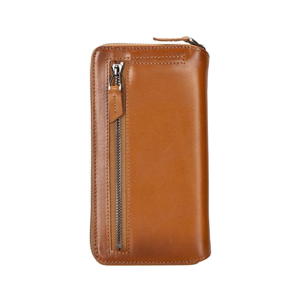 Apple iPhone 15 Series Detachable and Zipper Leather Wallet Case - Pre Order Bouletta LTD