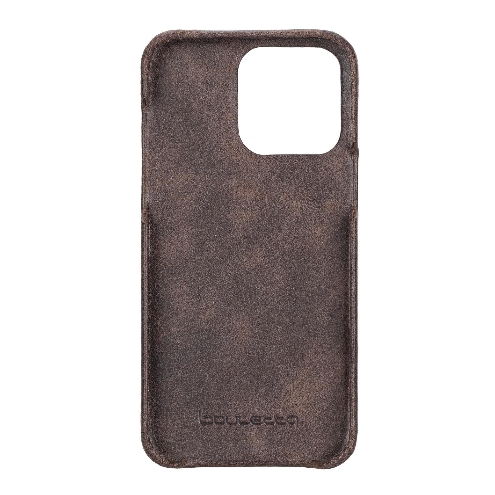 Apple iPhone 15 Series Full Leather Coating Back Cover - Pre Order Bouletta LTD