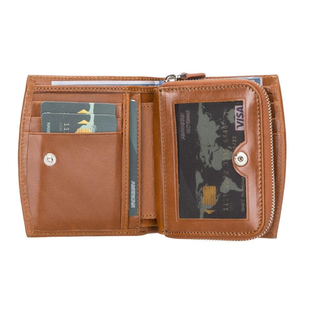 B2B - Vero Women's Leather Wallet Tan Bouletta B2B