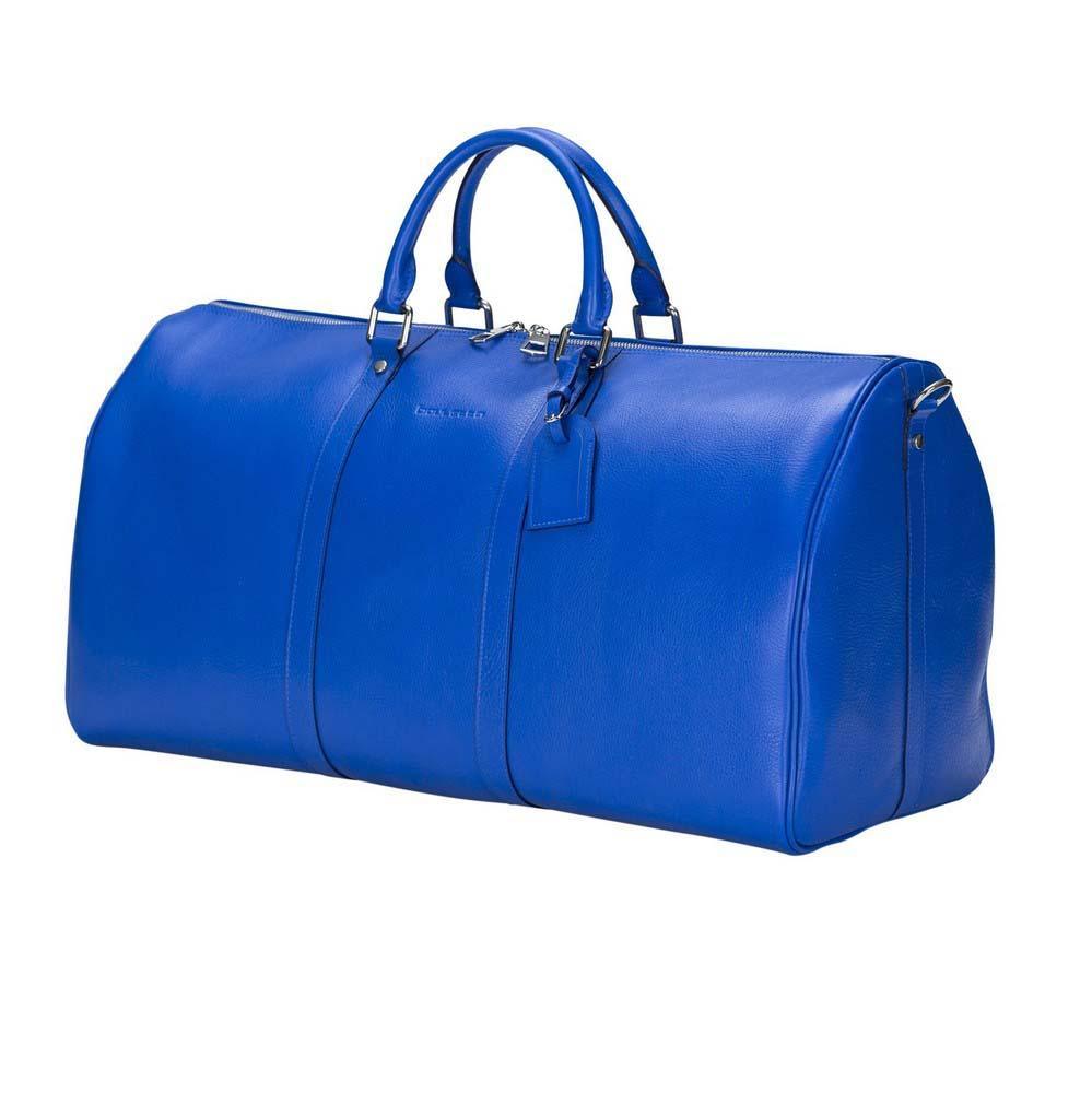 Bag Caira Leather Travel Bag Large - Blue Bouletta Shop