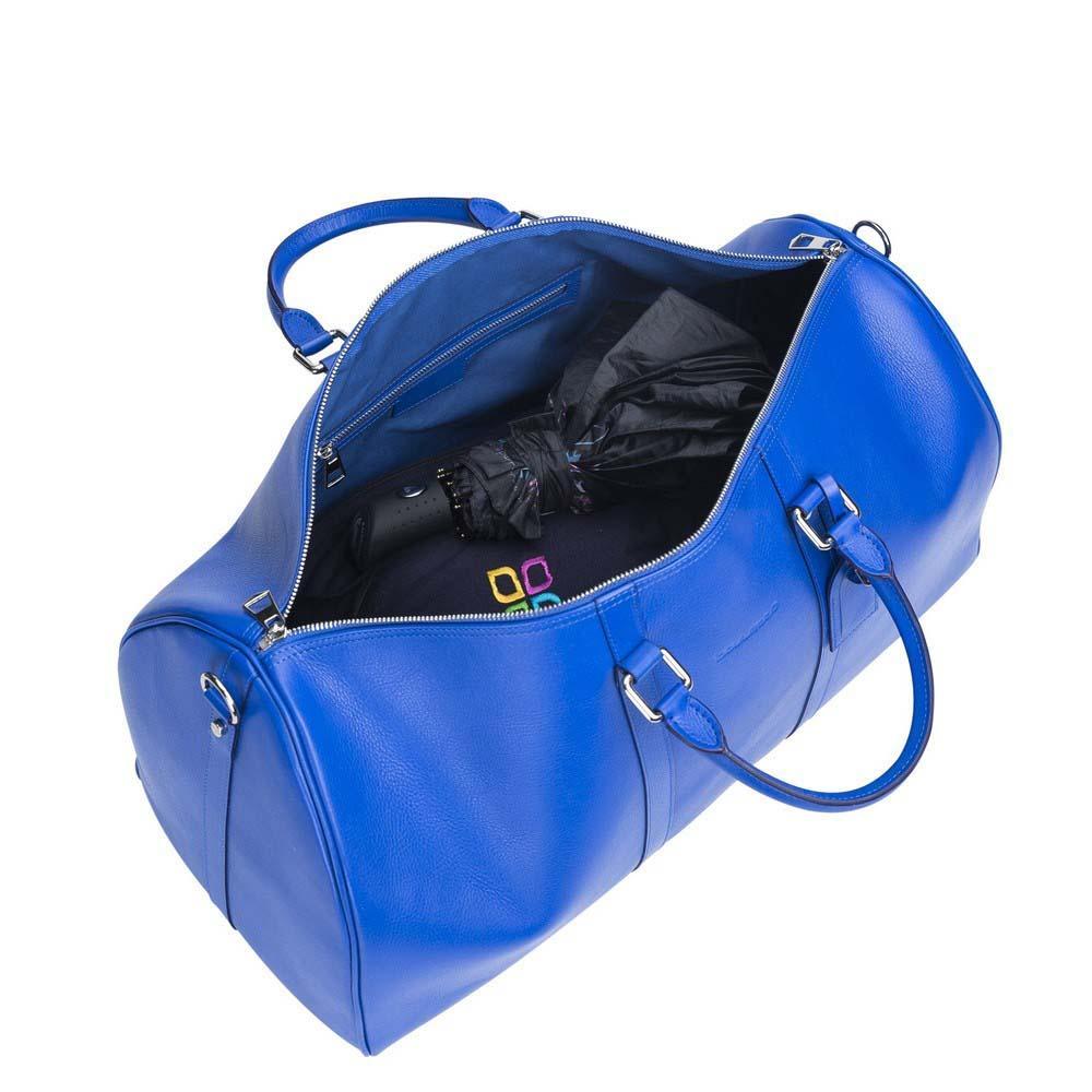 Bag Caira Leather Travel Bag Large - Blue Bouletta Shop