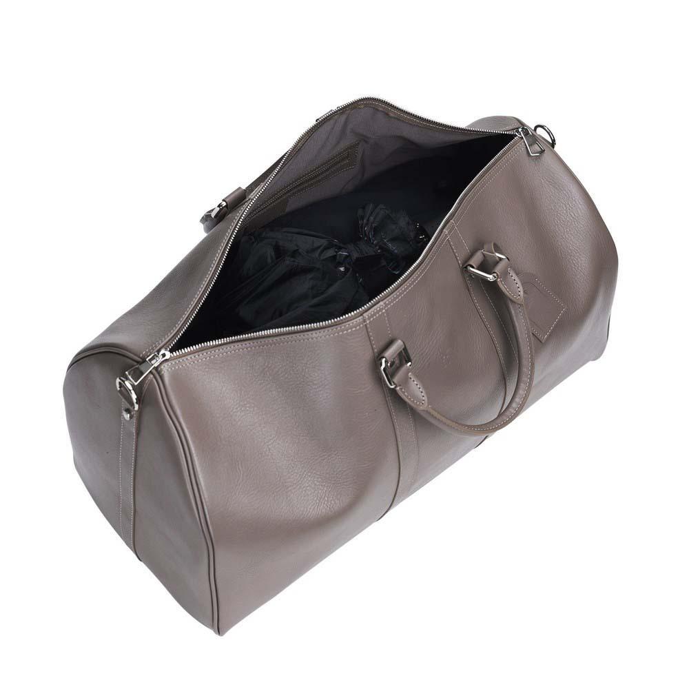 Bag Caira Leather Travel Bag Large - Mink Bouletta Shop